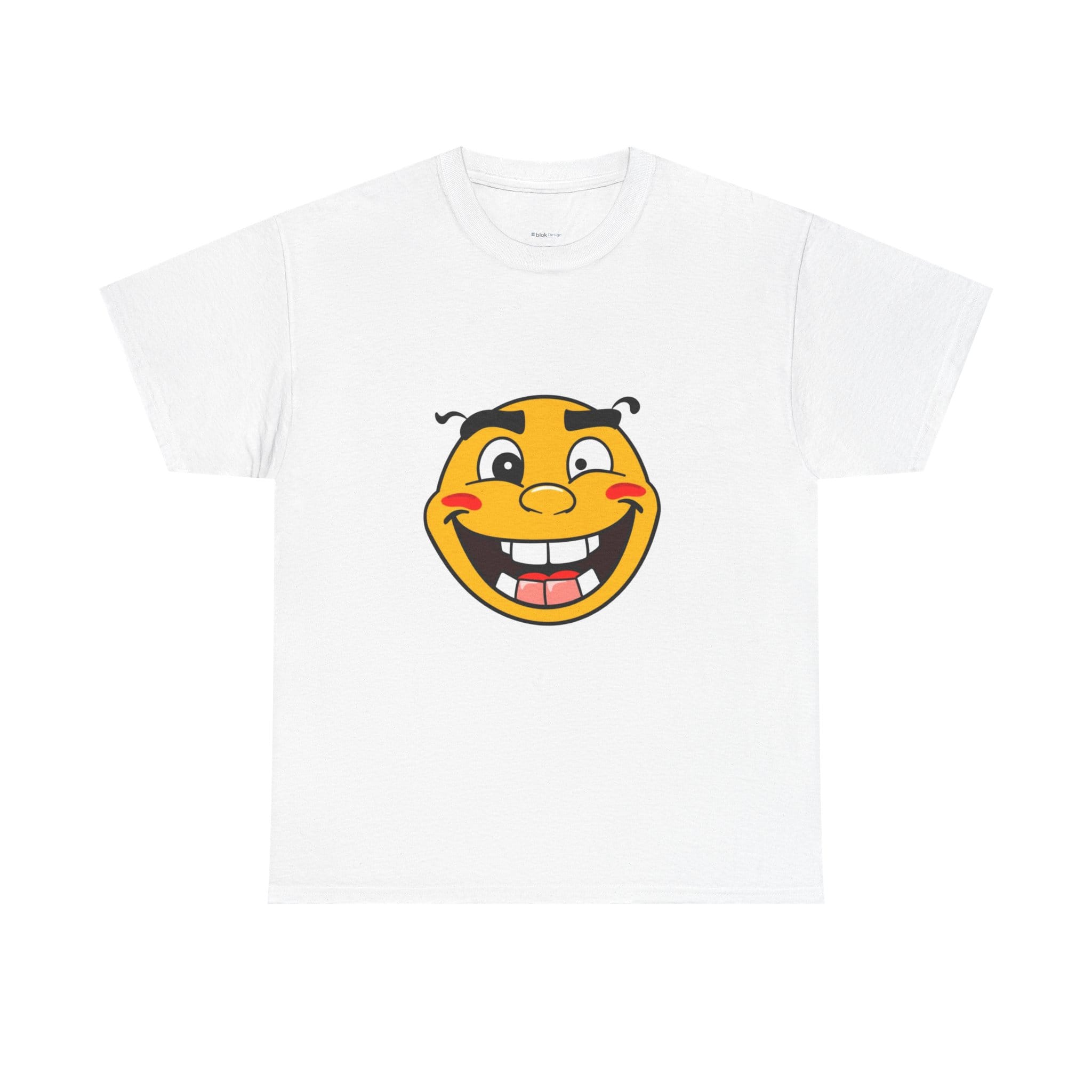 meme graphic tees Happy Face design by blok.Design