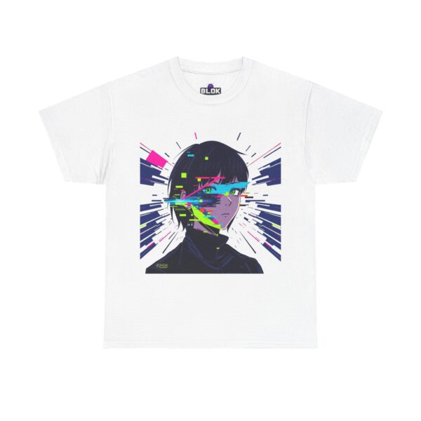 Glitch Anime Portrait Tee