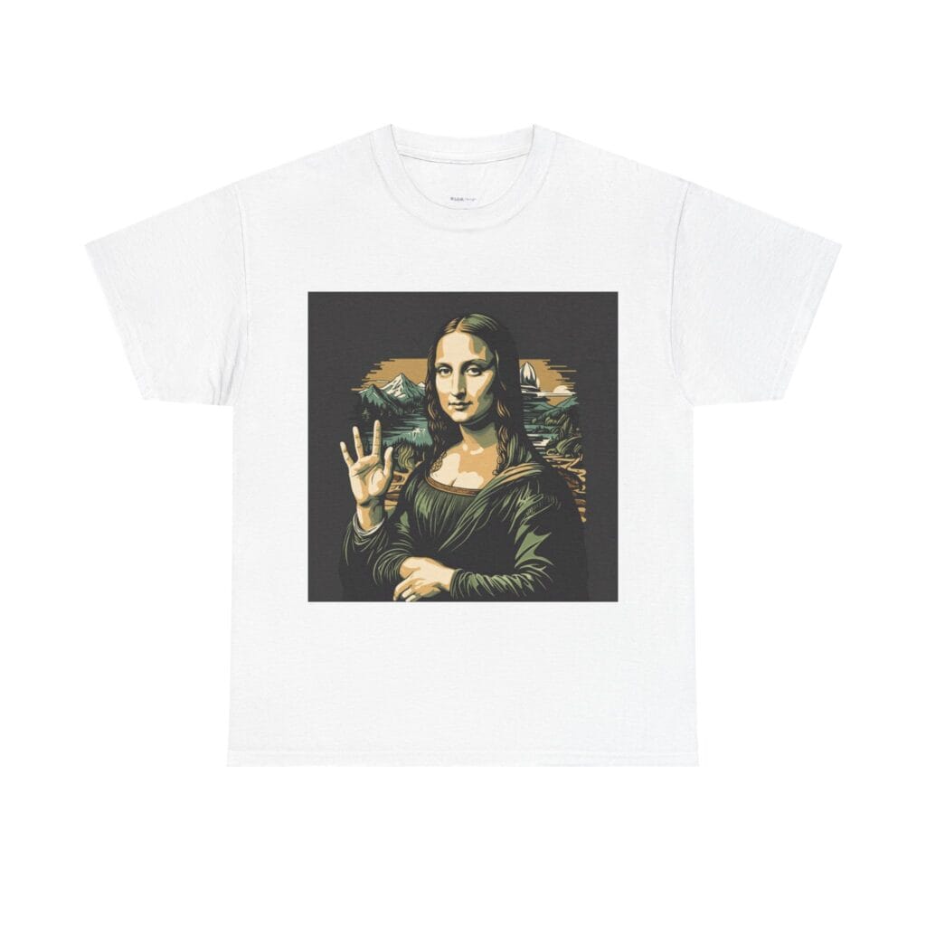 Mona Lisa Street Sign Tee