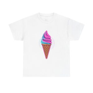 Retro Neon Ice Cream Tee
