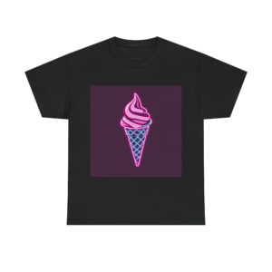 Retro Neon Ice Cream Tee
