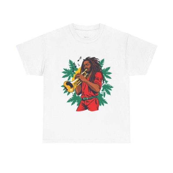 Rasta Trumpet Man Graphic Tee