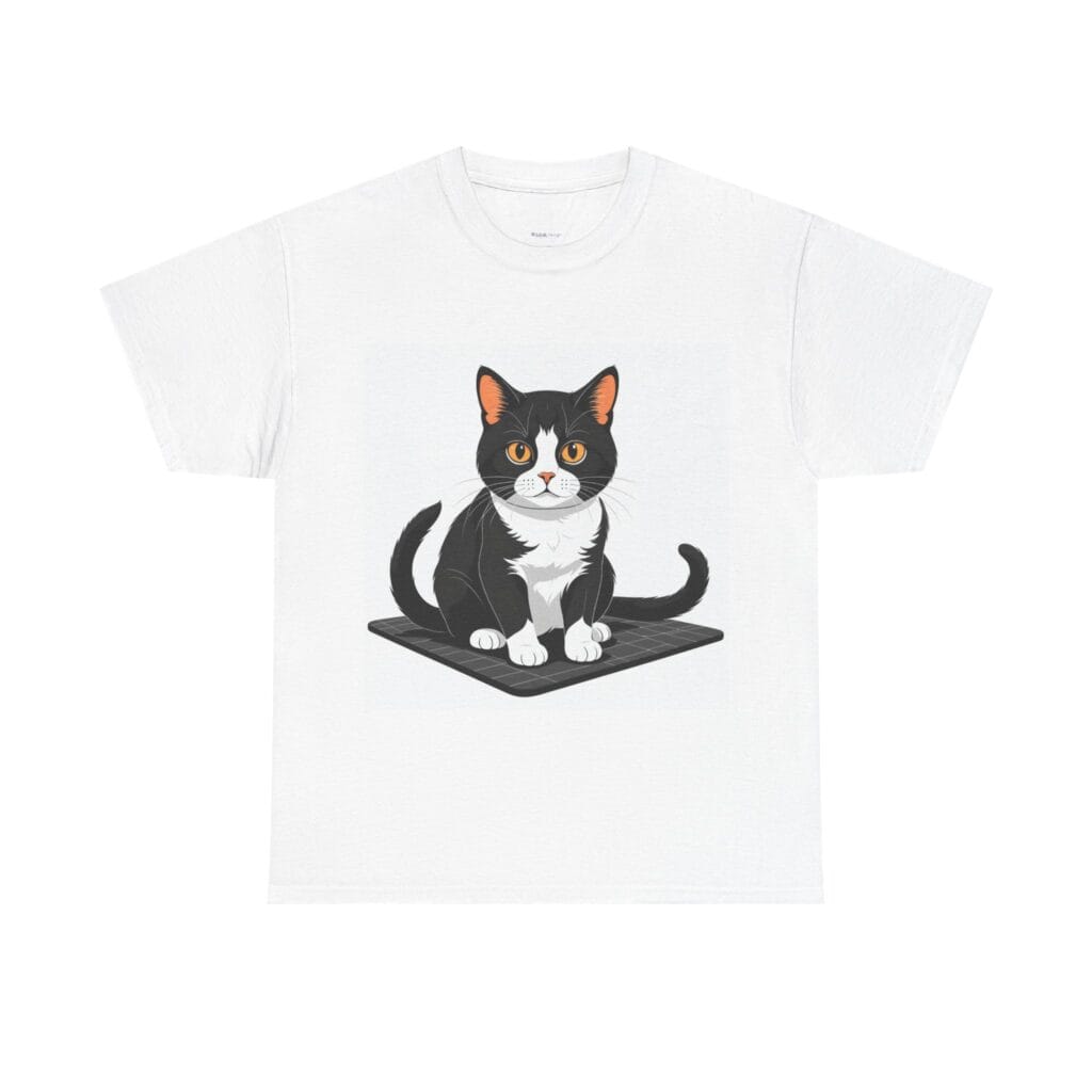 The Cat Sat Graphic Tee