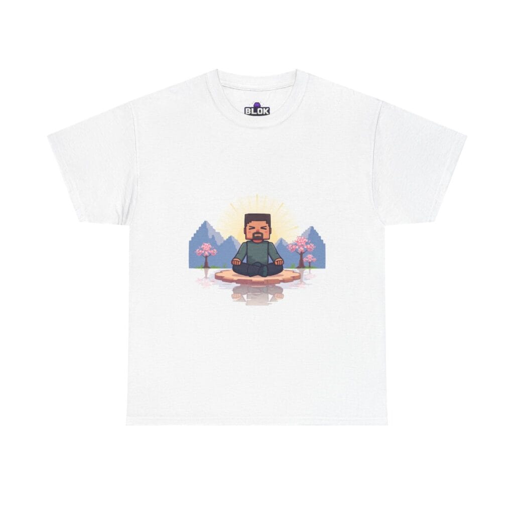 Minecraft Zen Meditation Tee