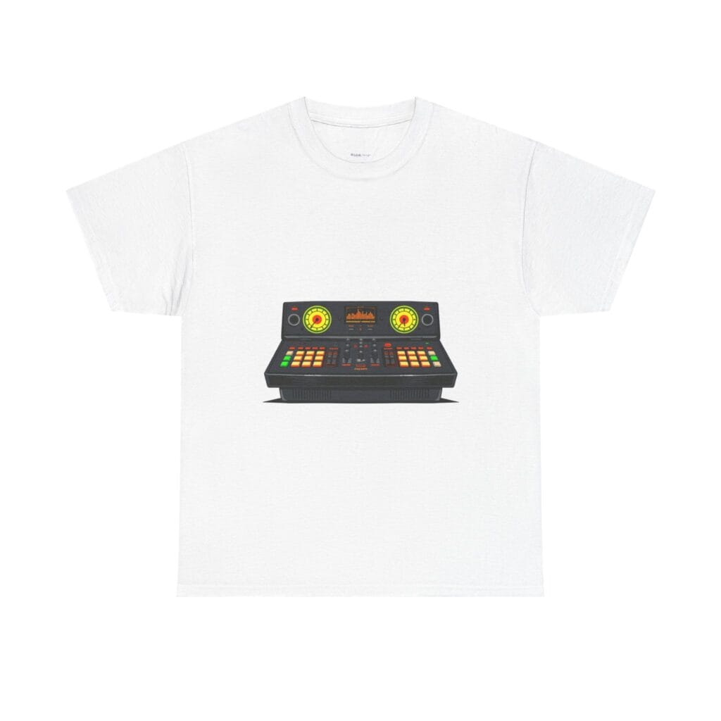 Retro Mixing Desk Graphic Tee