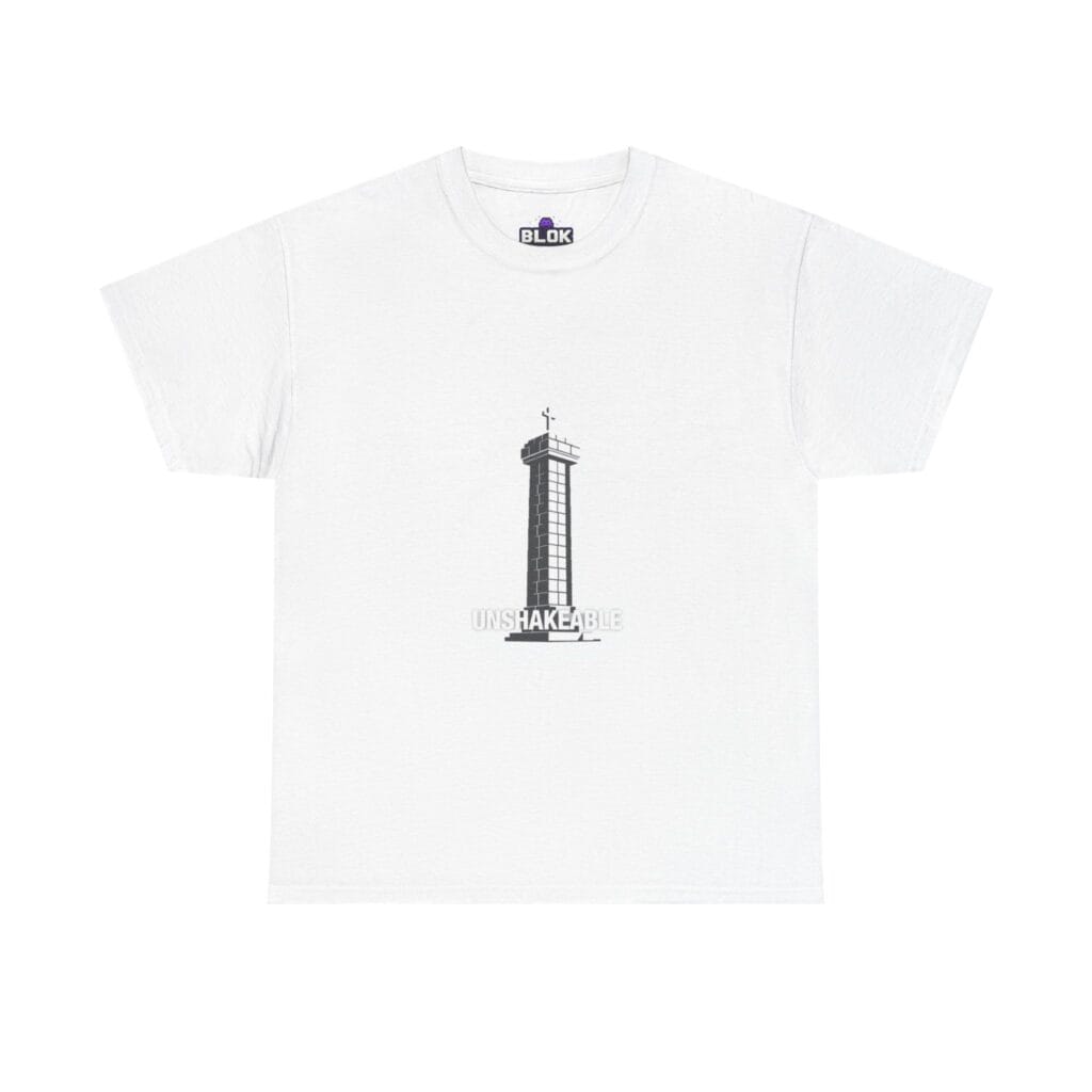 Unshakeable Pixel Cross Tee