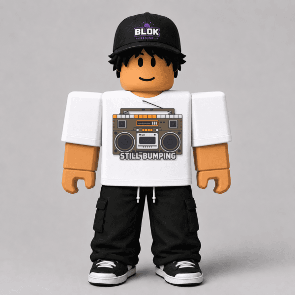 Still Bumping Pixel Boombox Roblox Avatar Pack by blok.Design