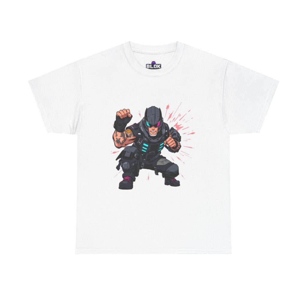 Cyberpunk Anime Action Tee