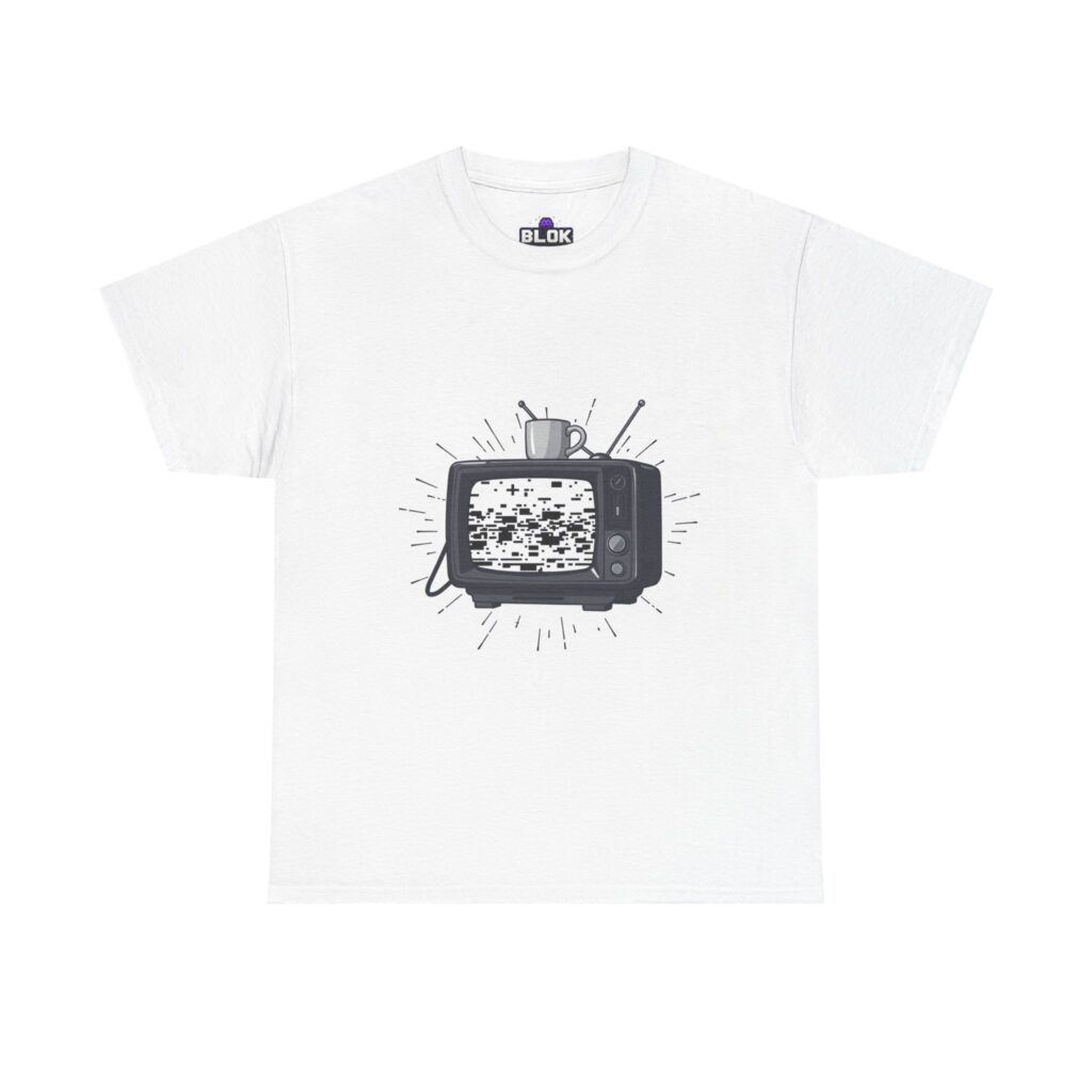 Pixel Static CRT Tee