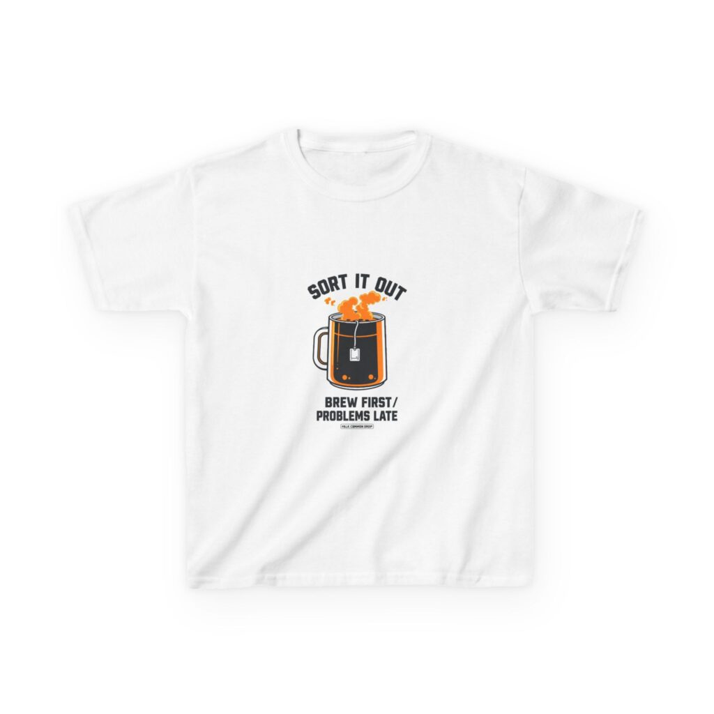 Sort It Out Brew Pixel Art Tee – — Kids Tee