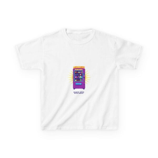 Midnight Munchies Pixel Vending Tee — Kids Tee