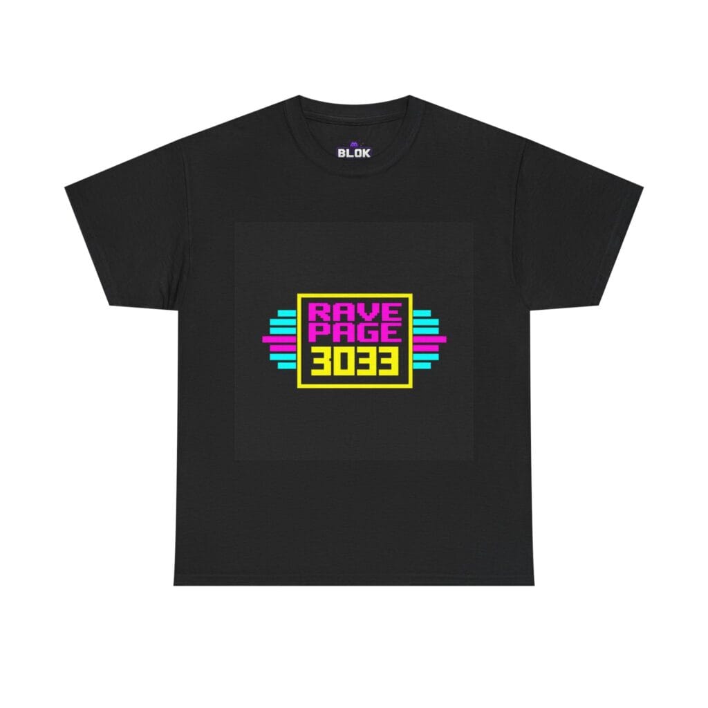 Rave Page 303 Teletext Graphic Tee