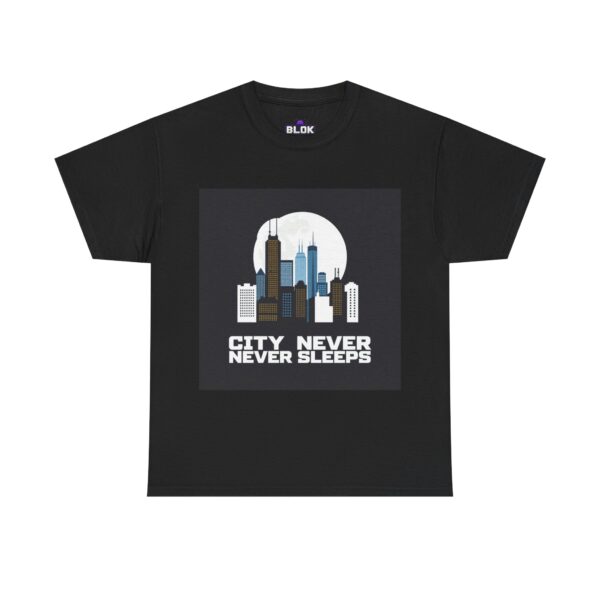 City Never Sleeps Pixel Skyline Tee