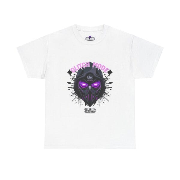 Glitch Mode Cyberpunk Tee — #BLK016