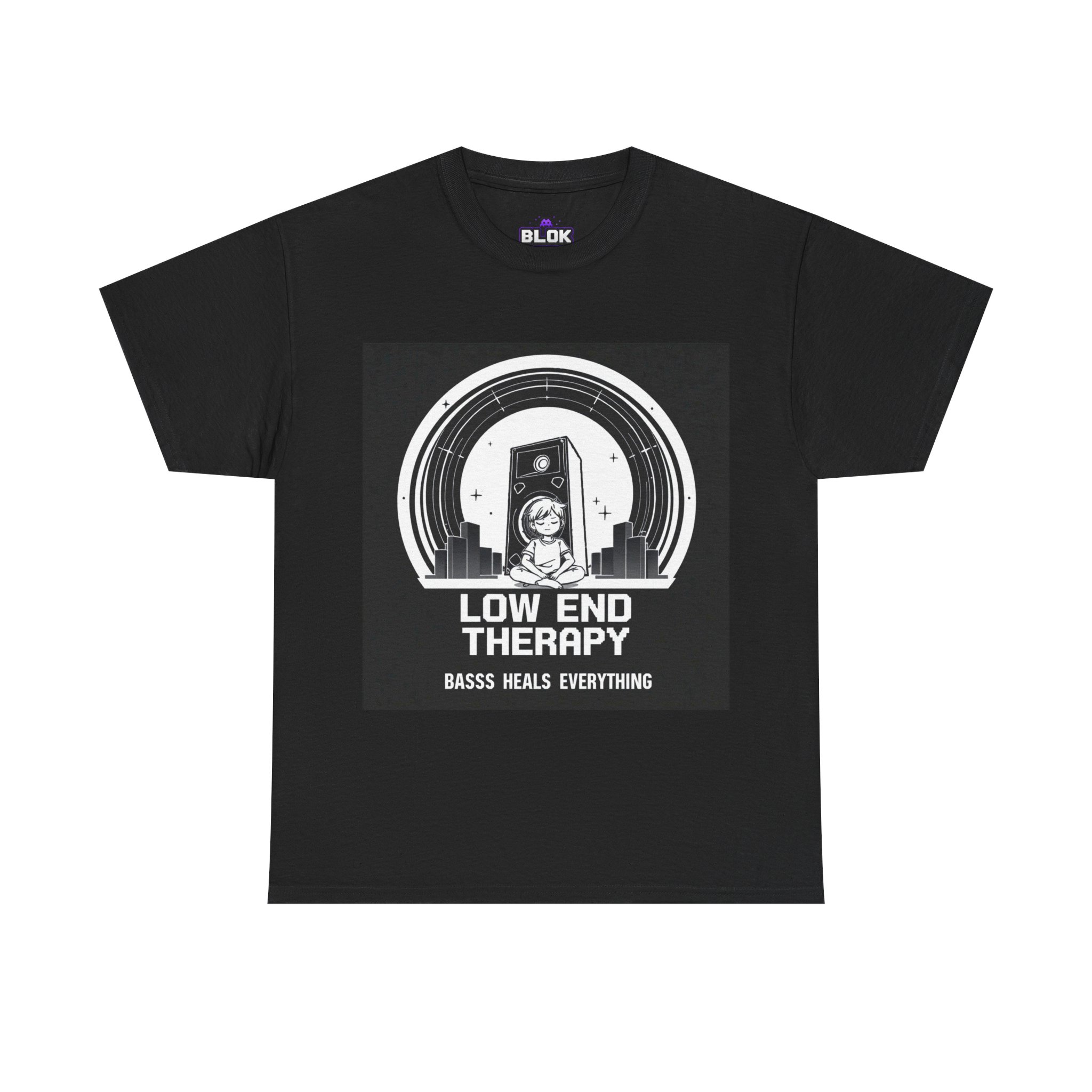 Low End Therapy Bass Tee by blok.Design