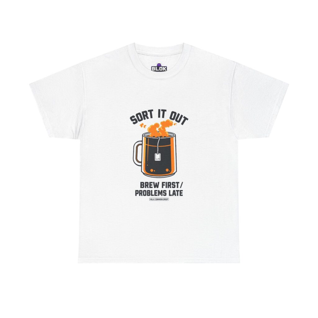 Sort It Out Brew Pixel Art Tee –