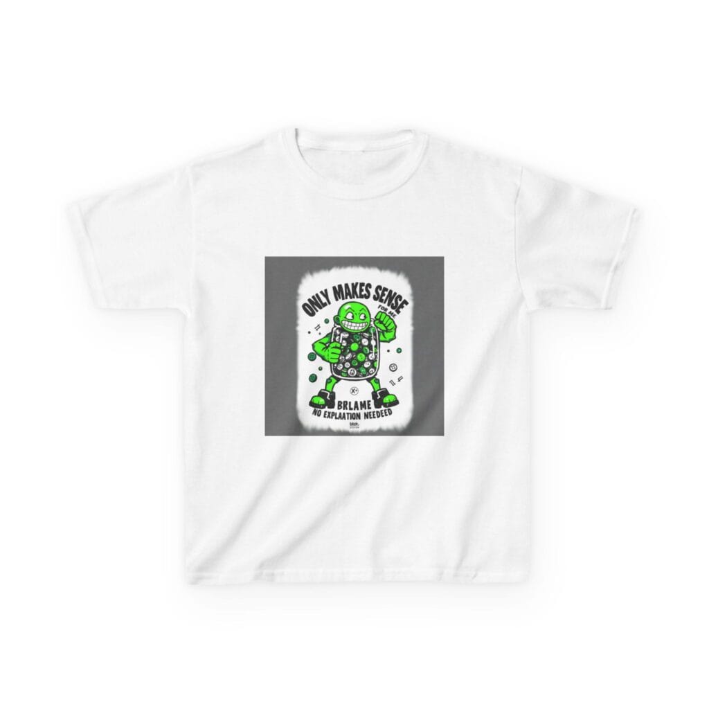Only Makes Sense To Me Pixel Art Tee — Kids Tee