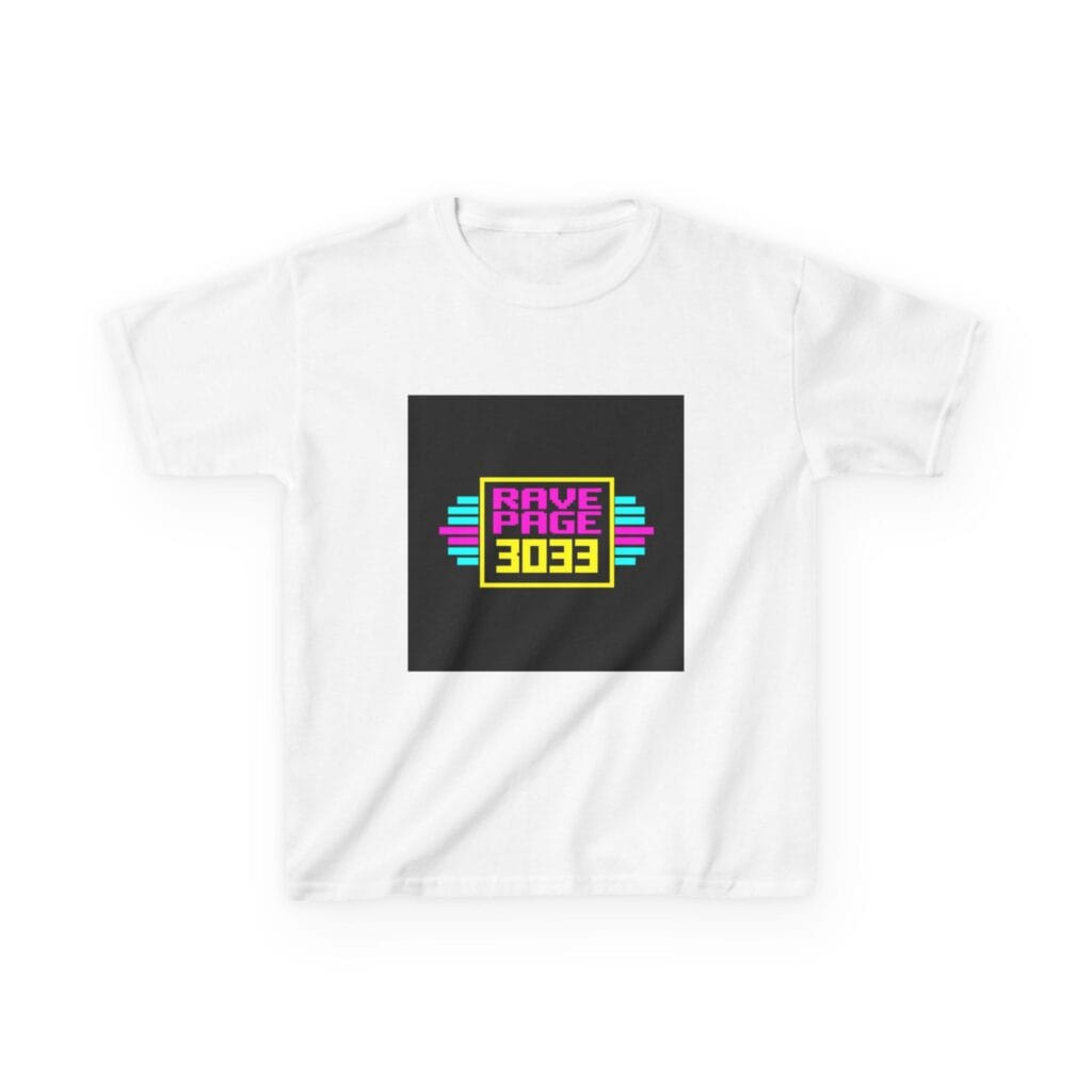 Rave Page 303 Teletext Graphic Tee — Kids Tee