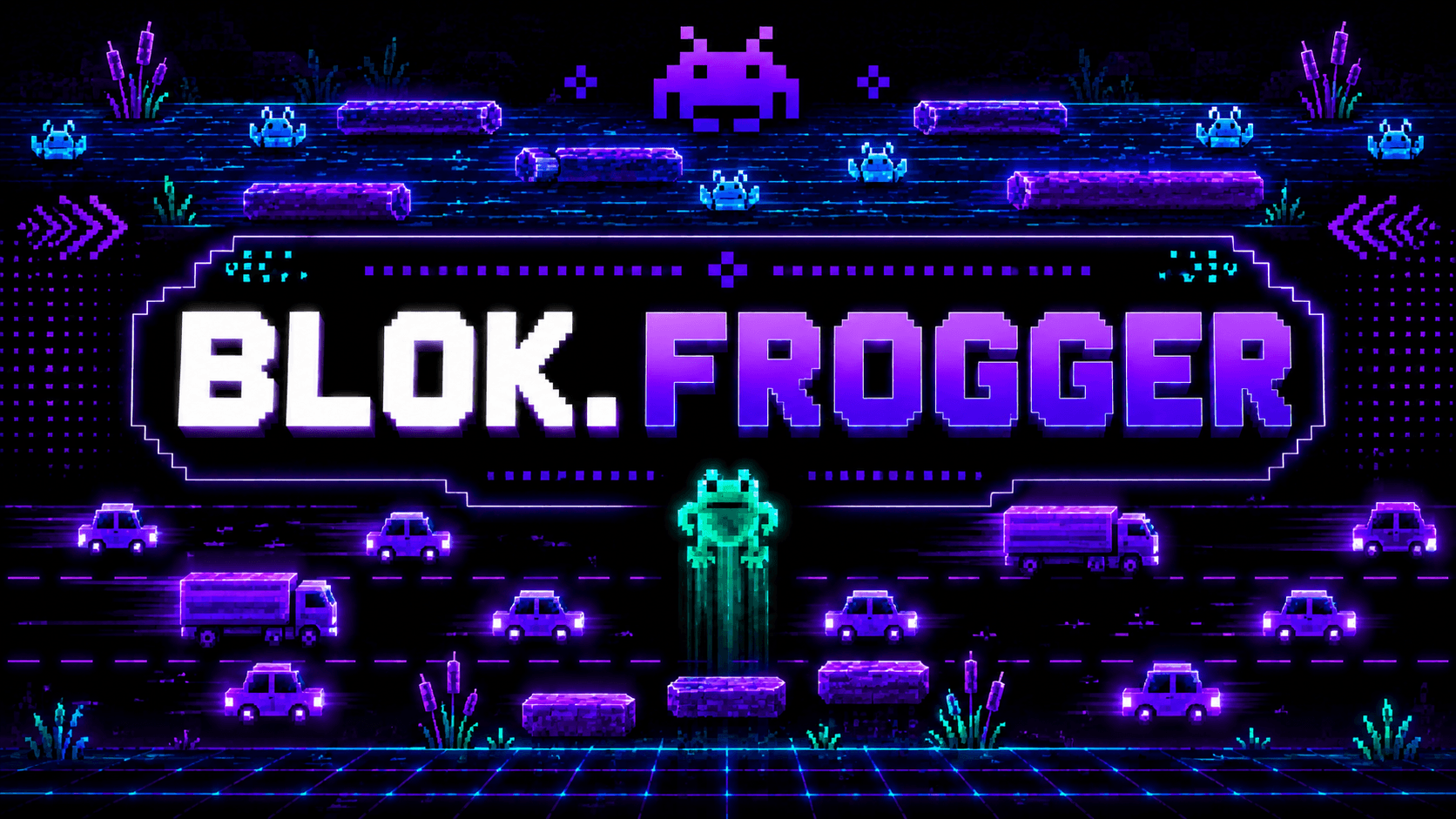 BLOK.FROGGER hero banner