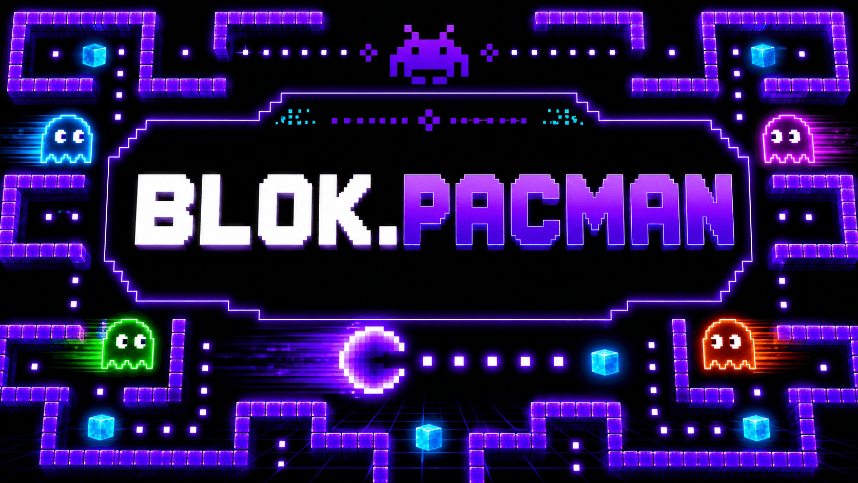 BLOK.PACMAN hero banner