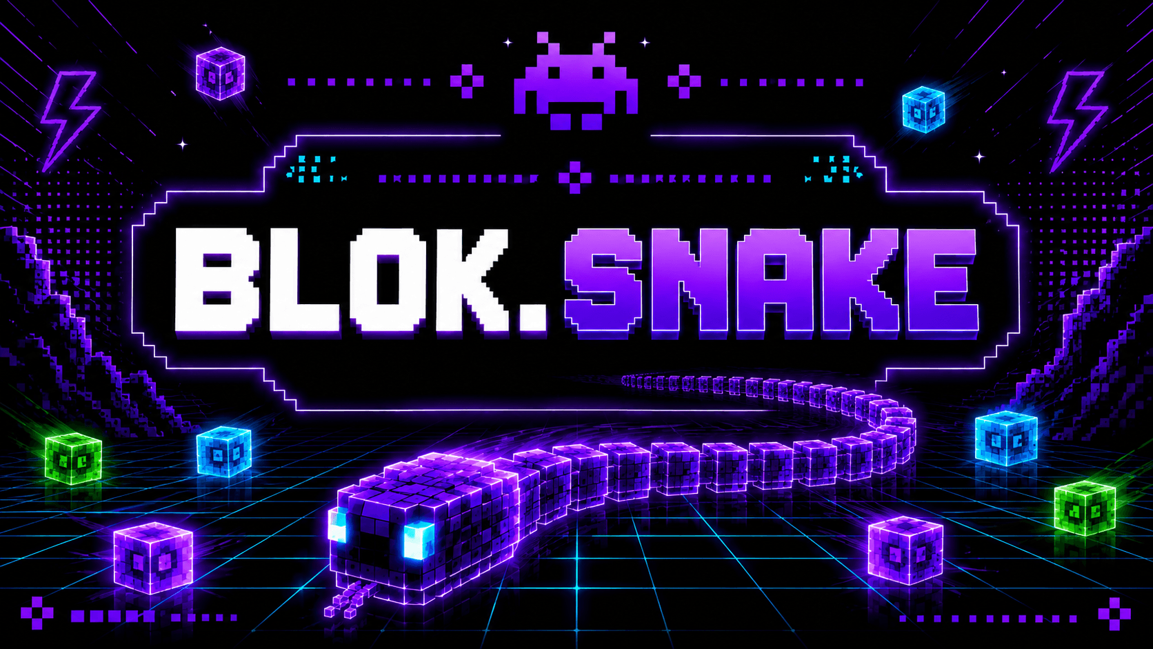 BLOK.SNAKE hero banner
