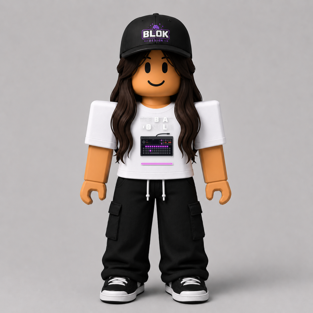 The Beat Don't Lie Roland 808 Roblox Avatar Pack by blok.Design