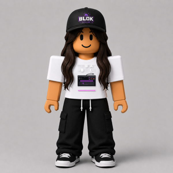 The Beat Don’t Lie Roland 808 Roblox Avatar Pack by blok.Design