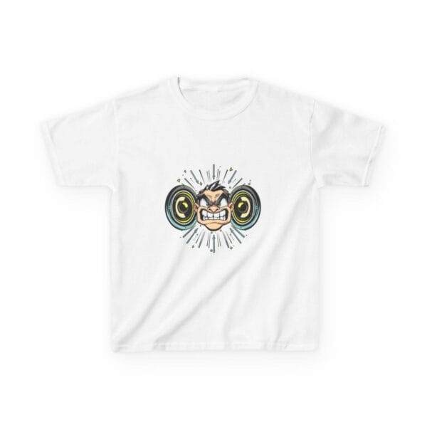 Bass Face Pixel Art Tee — Kids Tee