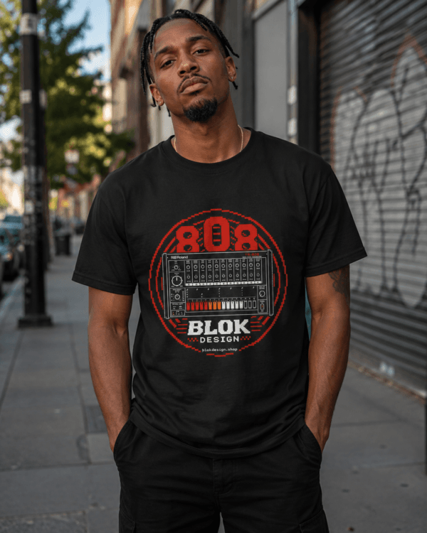 808 Pixel Drum Machine Tee
