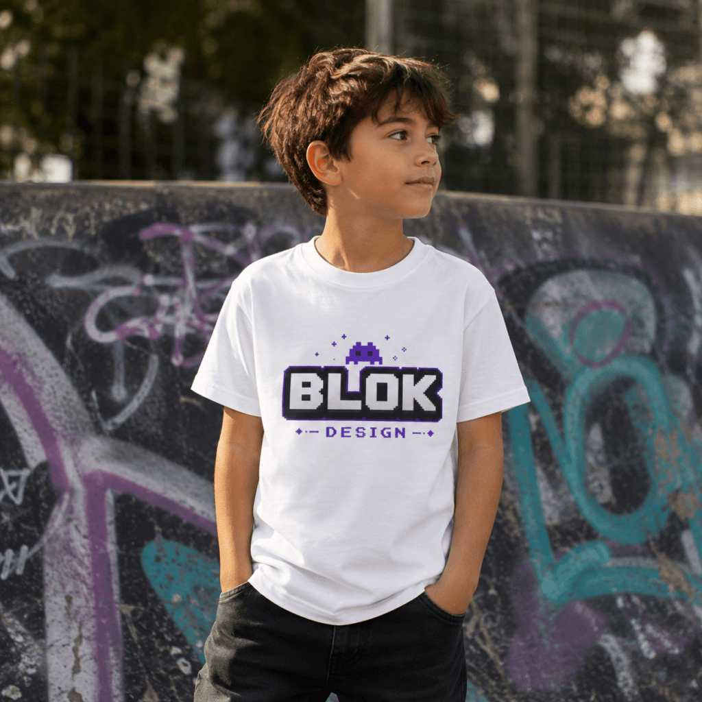 BLOK.DESIGN 4K Logo Tee — Kids Tee