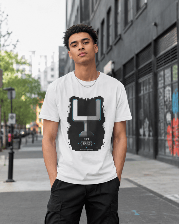 4PT Pixel Goalpost Tee